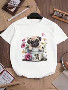 Women T-Shirts - White - View 2