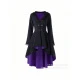Black With Purple Background