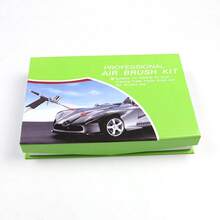 MAZHA Dụng cụ phun sơn, súng phun sơn airbrush, súng phun sơn nghệ thuật da, súng phun sơn ô tô, súng phun sơn hình xăm, súng phun sơn tường. - Bạc - Xem 5