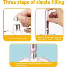 Perfume Travel Refillable, 6Pcs 5ml Perfume Bottle, Portable Perfume Bottles Refillable Women Men Small Bottle, Travel And Outgoing - Default - View 5