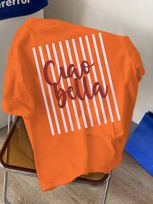 Women T-Shirts - Orange 2 - View 3