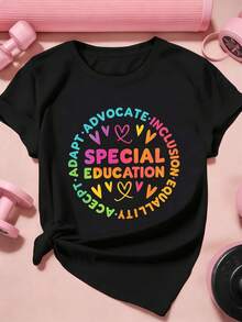 Women T-Shirts - Black - View 2