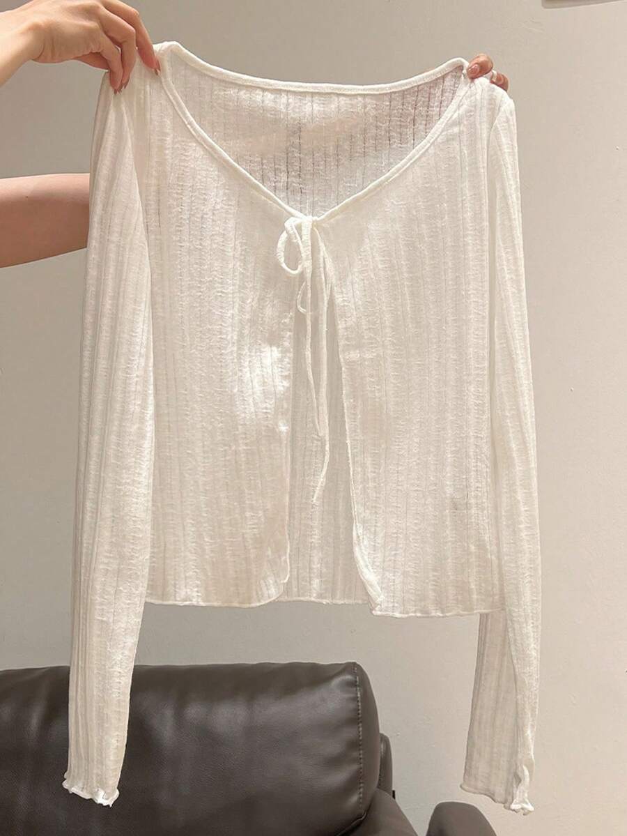 1pc Summer Lovely Lemon Salt Print Sleeveless Cardigan Jacket, Unique & Gorgeous Top For Women - Multicolor - View 1