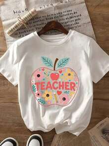 Women T-Shirts - White - View 6