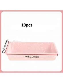 40pcs Bird Cage Liners - Disposable PE Film Poop Bags, Suitable For Parrots, Pigeons, Rabbits - Easy Clean Tray Pads, Thickened Leak-Proof Pet Cage Litter And Breeding Cage Pad, Sanitary Waste Cover - Style D - View 14