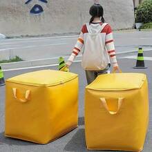 240L Large Capacity Multi-Functional Foldable Storage Bag Moving Bag. Water-Resistant Sealed Moving Storage Bag, Suitable For Moving And Clothing Storage. Equipped With Reinforced Handles, Foldable Portable Design, Applicable For Dorm, Home, Office And Travel Use. - View 13