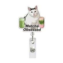 1pc Retractable Interesting Cat Nurse Badge Reel With Name Tag Clip, ID Holder And Nurse Badge Accessories, Suitable For Pharmacists, Nurses And Medical Staff, Back To School Essential - Multicolor - View 13