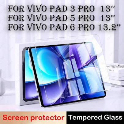 Bộ 2 miếng dán màn hình cường lực 9H cho máy tính bảng iPad 6 Pro 13.2", iPad 5 Pro 13", iPad 3 Pro 13", độ phân giải cao.