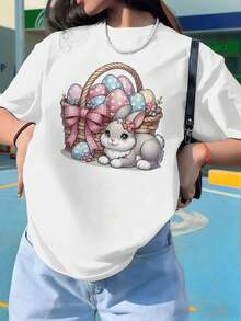 Women T-Shirts - White - View 1