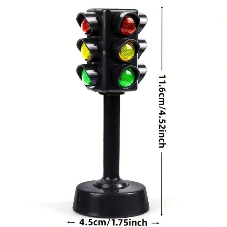 4pcs Set Of Traffic Light Lighthouse Models, Non-Electric Style. Suitable As Home Desktop Ornaments Or As Props For Setting Up Scenes In Outdoor Racing Games, Sand Table Props/Building Scene Assembly Models - Multicolor - View 10