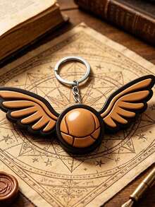 Harry Potter Keychain Cartoon Cute PVC Soft Rubber Schoolbag DIY Hanging Decoration Decorative Pendant Creative Small Gift Small Gift Accessory - Multicolor - View 4