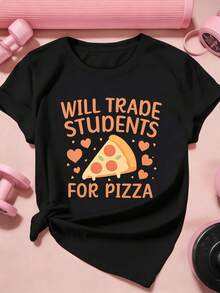 Women T-Shirts - Black - View 2