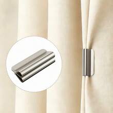 3/4/5 cái kẹp nút cố định rèm quần áo, kẹp rèm chắn sáng nam châm, kẹp cố định đóng rèm, không cần may đa năng, phù hợp cho nhà ở ký túc xá phòng khách, kẹp đóng rèm không cần may, nút siết chặt quần áo, kẹp rèm nam châm - A - Xem 3