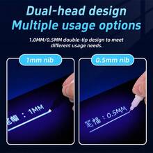10 bút đánh dấu chống hàng giả vô hình, bút đánh dấu chống hàng giả - nhiều màu - Xem 5