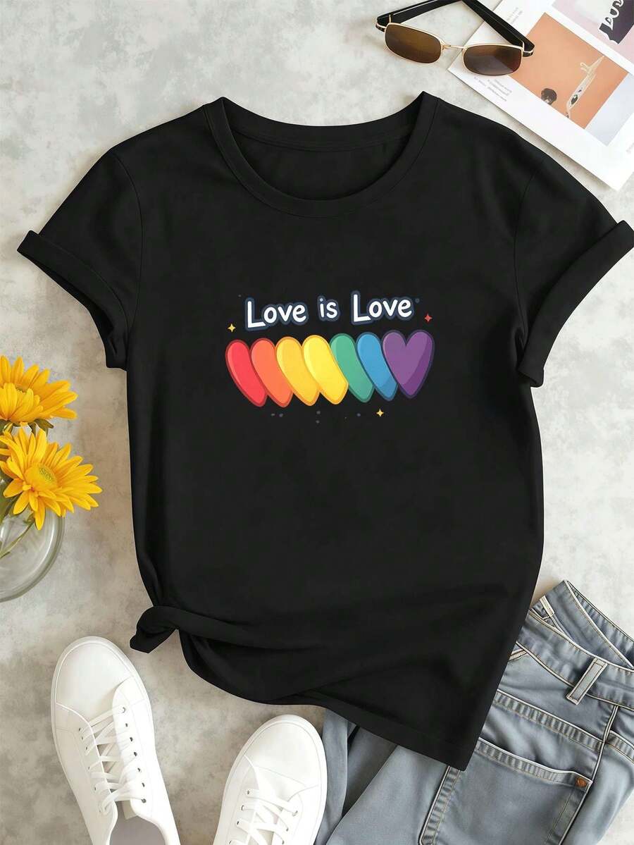Women T-Shirts - Black - View 1