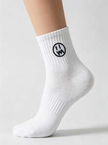 Men's Multi-Color Sports Socks, Moisture-Wicking, Odor-Resistant, Low-Cut Casual Short Socks, Preppy Style, Suitable For Spring And Autumn - Multicolor - View 5