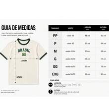Women's Embroidered Brazil Shirt – Regular Fit, Casual Look, No River - 寶藍色 - 查看 3