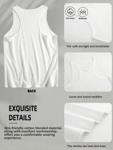 Beautiful Disaster Cow Skull Roses Tank Top Women's Summer Graphic Tee Loose Fit Beach Vacation Outfit - 白色 - 查看 5