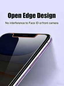 2 Stück gehärtetes Glas Datenschutz Bildschirmschutzfolie für iPhone 11/12/13/14/15/16/17 Serie. Datenschutz Bildschirmschutz, perfekte Passform. Glatte Oberfläche, volle Bildschirmabdeckung, Kratzschutzschicht, beständiges Glas, ultradünner Schutzfilm, Antifingerbeschichtung. Geeignet für iPhone Nutzer und Smartphone Nutzer. - Schwarz - Übersicht 5