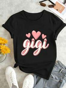 Women T-Shirts - Black - View 1