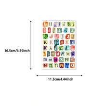 1000+Pcs Alphabet Sticker Book, 20 Sheets Ransom Note Style Mixed Font Letter Stickers For Journal, Scrapbook, Laptop, Phone Case & Gift Box For Stationery Lovers, Creatives & Collectors School Supplies - Alien - View 8