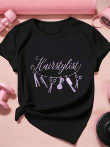 Women T-Shirts - Black - View 2