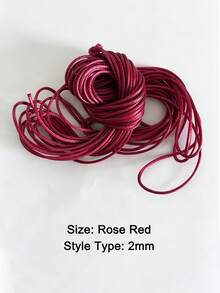 10m/Roll Korean Wax Cord, Wax String, Necklace Cord, Beads, DIY Bracelet Jewelry Making Supplies - Multicolor - View 18