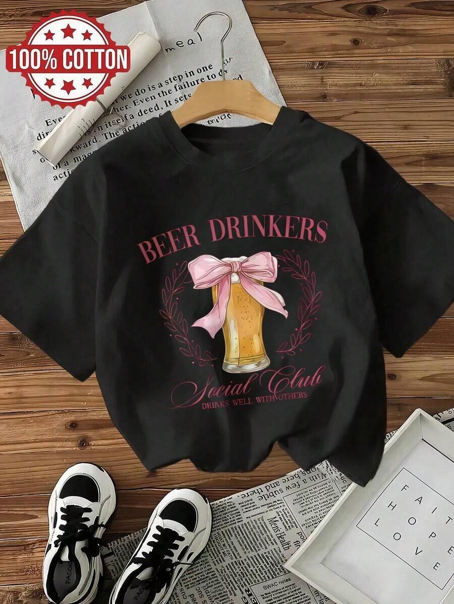Women T-Shirts - Black - View 1