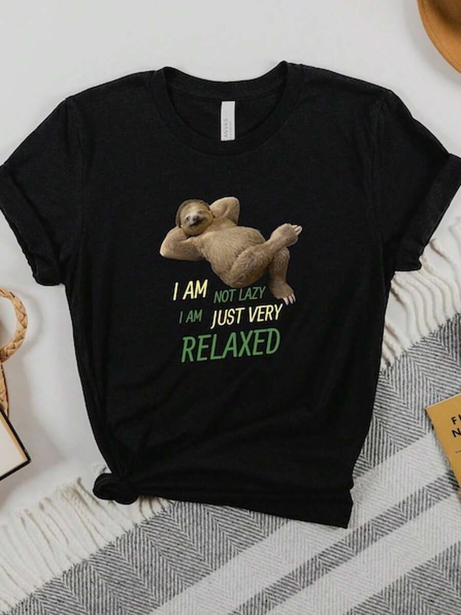 I'm Not Lazy, I'm Just Very Relaxed, T1S1Hirt, Lazy, Another S1Hirt, Funny, Another Gift, SarC1Astic T1S1Hirt.