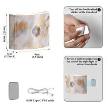 Up And Down Wall Lights Indoor With 3 Colors Dimmable, Smart Wall Sconce Decor Lamp Lighting, Wireless LED Wall Light, Battery-Powered Night Light, Energy-Efficient, Suitable For Bathrooms, Bedrooms, Kitchens, Entrances, Home Decor, Living Room Decor - Multicolor - View 11