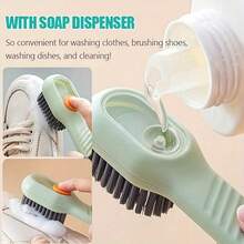 1pc Shoe Brush Multi-Function Plus Fluid Shoe Brush Home Soft Hair Laundry Brush Shoe Special Non-Destructive Shoe Brush Shoe Brush - Shoe Brush - View 3