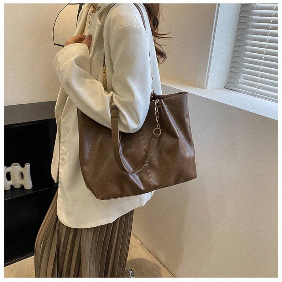 Bolsos de hombro para mujer - Marrón - Ver 1