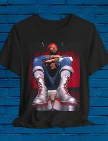 Marvin Gaye T-Shirt, Iconic Boots! 70s, What's Going On_ Mercy Mercy Me, Makes Me Wanna Holla, 70s Soul, 60s Soul, Funk, Groove, Album T-Shirt - 白色 - 查看 6