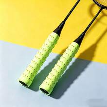 2 Rolls Anti-Slip Racket Grip Tape, Dual-Color Ribbed Handle Wrap, Suitable For Tennis, Badminton And Pickleball - Durable Sweat-Absorbent Wrap, 43.31 Inch Length, Also Applicable To Fishing Rods And Tool Handles - Shock-Absorbing, Breathable, High-Adhesive Backing, Indoor/Outdoor Training Accessory - Multicolor - View 12