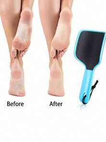 1pc U-Shaped Foot File, Professional Foot Care Tool For Removing Calluses, Dead Skin, Cracked Heels, Home Foot Exfoliator - Multiple Styles - View 4