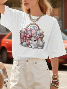 Women T-Shirts - White - View 1
