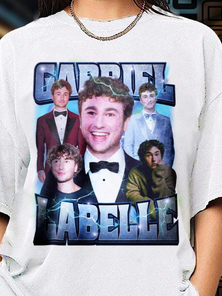 Edicin limitA1DA Gabriel Labelle T1S1Hirt, Exclus Fan Merch para WoM1en y M1en, Rega1lo del Día de Val1entine.