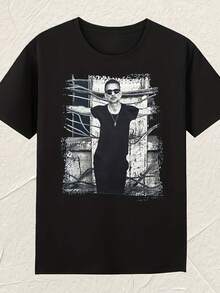 Men T-Shirts - Black - View 6