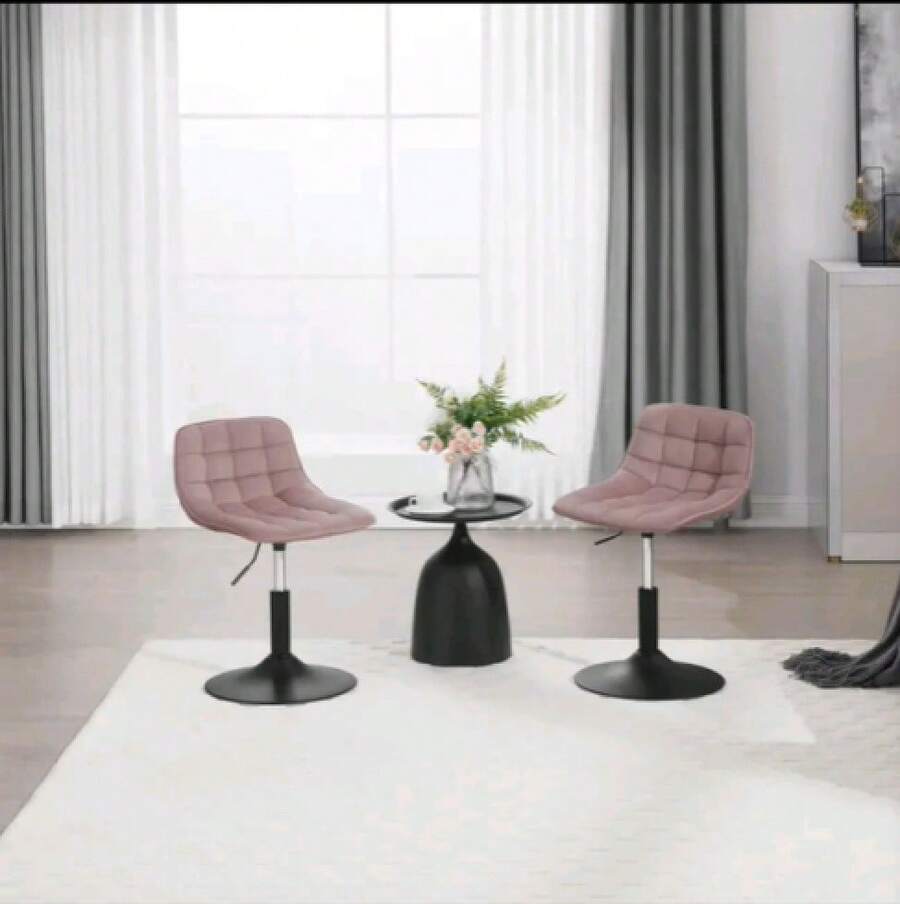 Vanity Stools - Black - View 1