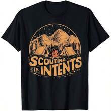 Climbing Is Fun: Climbing Camping T-Shirt - White - View 7