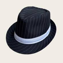 1/2 Pairs Fashionable Jazz Hat, Classic Top Hat For Daily, Party, Stage, Autumn/Winter Outdoor Cold Protection,Summer,Beach,Holiday - Black - View 13