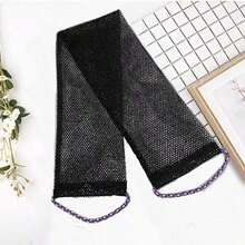 Khăn tắm tẩy tế bào chết lưng cán dài, bàn chải tắm hai tay cầm giúp làm sạch những vùng khó tiếp cận ở lưng. - Khăn tắm dài - Xem 7