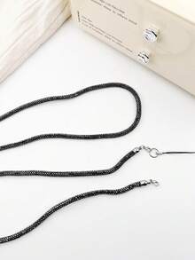 Dây đeo điện thoại đính đá pha lê toàn bộ 6cm, dây đeo chéo cao cấp chống thất lạc dành cho nữ. - Nhiều màu - Xem 10