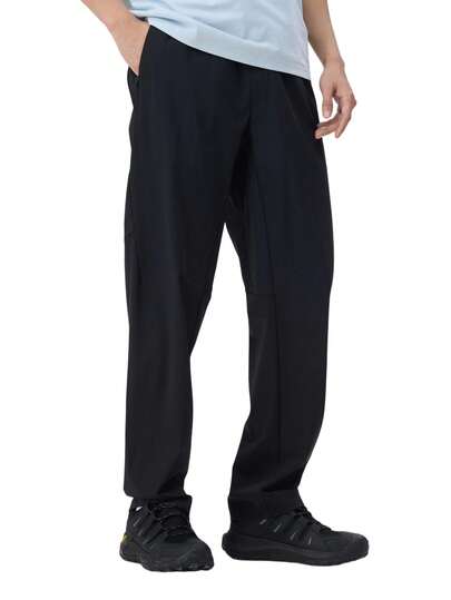 CAMEL CROWN Men's Quick-Dry Breathable Outdoor Sports Pants, Loose Straight Casual Trousers, Summer