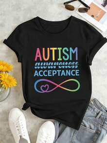 Women T-Shirts - Black - View 1
