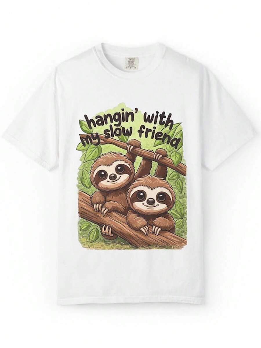 otro T1S1Hirt H1angin Con Mi Amigo Ilustracin.