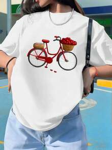 Women T-Shirts - White - View 1