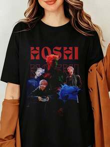 Women T-Shirts - Black - View 6