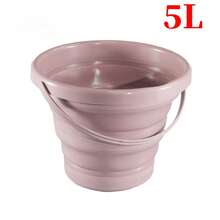 1 buah Ember Lipat, Kapasitas 3L/5L/10L, Hemat Ruang, Ember Lipat Portabel, Serbaguna untuk Mencuci Pakaian, Rumah, Luar Ruangan, Cuci Mobil, Berkemah, Memancing, Tersedia Berbagai Warna - beraneka warna - View 17