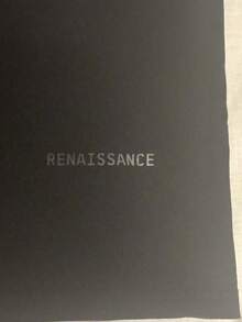T-shirt Nera  Renaissance World Tour 2023 Anno della Rinascita Taglia Media - nero - Visualizzare 6